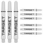 Target Tag Pro Grip Shafts White Black