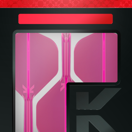Target K-Flex N02 Flights Medium Neon Pink