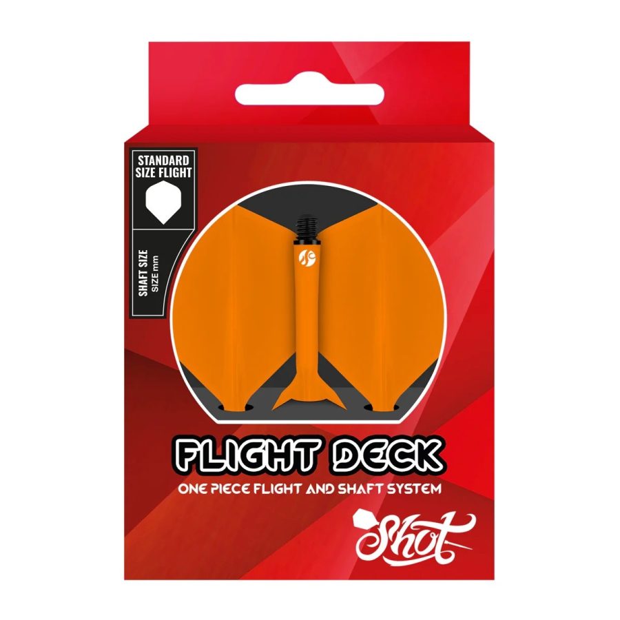 images Shot Flight Deck One Piece Flight and Shaft Orange