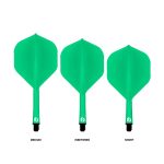 Shot Flight Deck One Piece Flight and Shaft Green