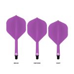Shot Flight Deck One Piece Flight and Shaft Purple