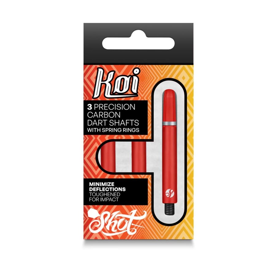 Shot Koi Carbon Shafts Red