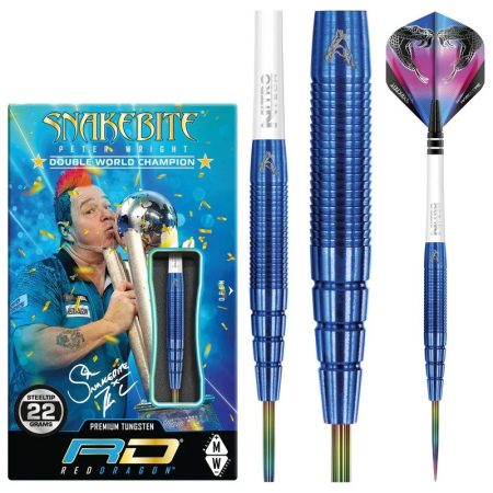 Red Dragon Peter Wright Snakebite PL15 Blue