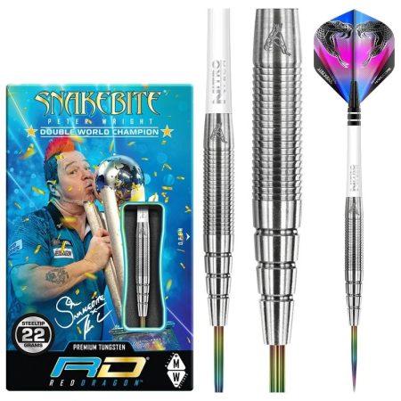 Red Dragon Peter Wright Snakebite PL15 Silver