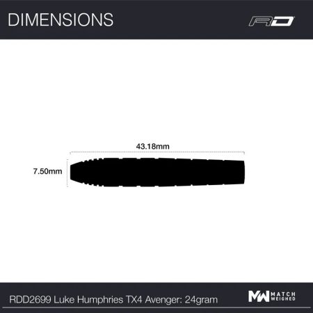 Red Dragon Luke Humphries TX4 Avenger