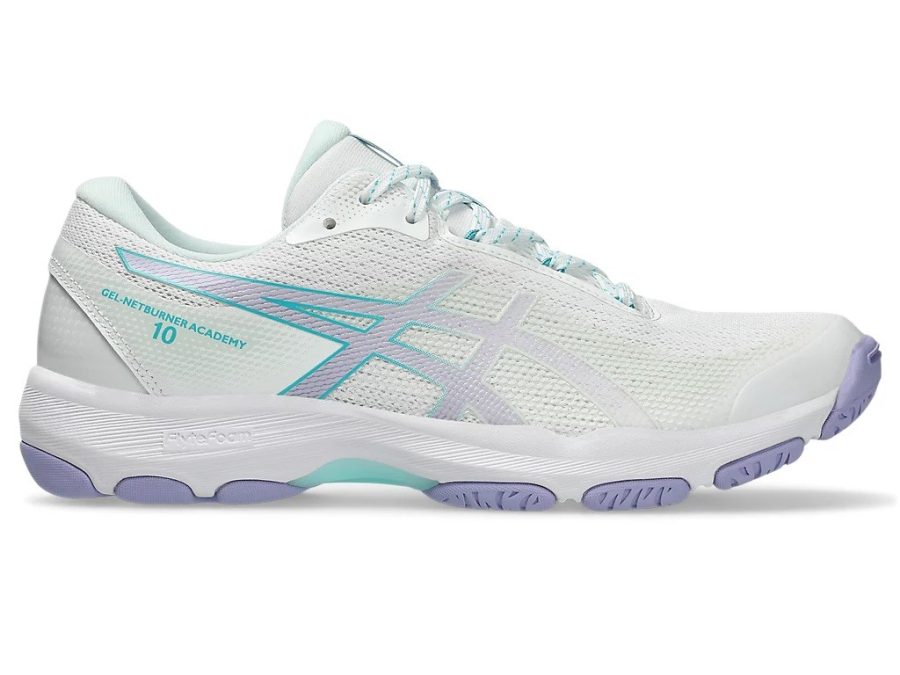 Asics Gel Netburner Academy 10 White Vapor Ladies