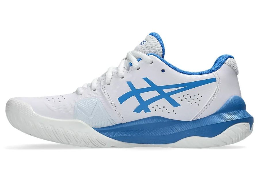 images Asics Gel Challenger 14 Ladies White Blue Coast