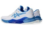 images Asics Gel Challenger 14 Ladies White Blue Coast