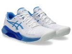images Asics Gel Challenger 14 Ladies White Blue Coast