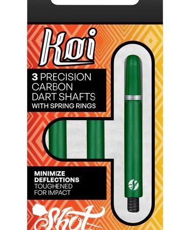 Shot Koi Carbon Shafts Green