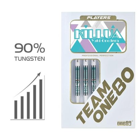One80 Yuki Onodera Turquoise Darts