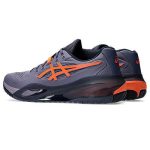 Asics Gel Resolution X Greyish Purple Nova Orange
