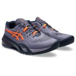 Asics Gel Resolution X Greyish Purple Nova Orange