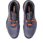 Asics Gel Resolution X Greyish Purple Nova Orange
