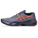 Asics Gel Resolution X Greyish Purple Nova Orange