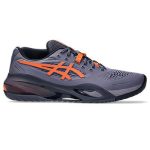 Asics Gel Resolution X Greyish Purple Nova Orange