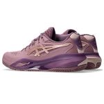 Asics Gel Resolution X Ladies Purple Oxide Rose Gold Padel Shoes