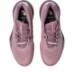 Asics Gel Resolution X Ladies Purple Oxide Rose Gold Padel Shoes