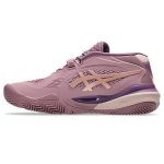 Asics Gel Resolution X Ladies Purple Oxide Rose Gold Padel Shoes