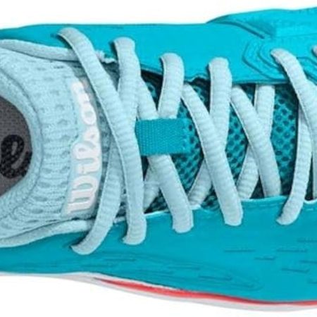 Wilson Rush Pro Ace Scuba Blue White Fiery Coral Ladies