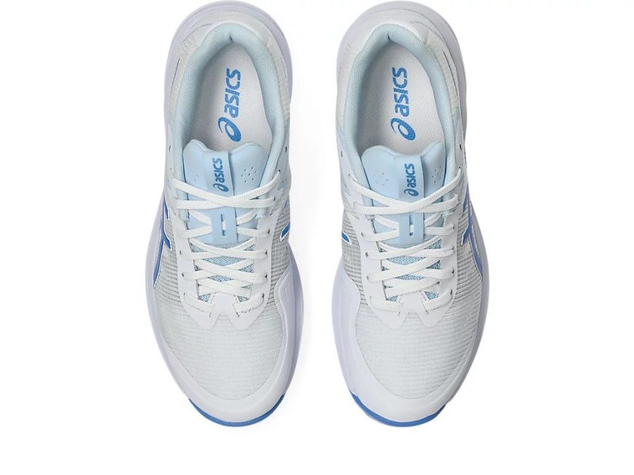 images Asics Gel Netburner Pro FF4 White Blue Coast