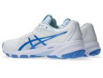 images Asics Gel Netburner Pro FF4 White Blue Coast