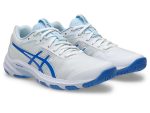 images Asics Gel Netburner Pro FF4 White Blue Coast