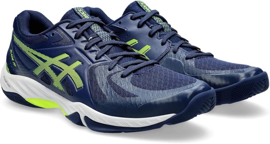 Asics Blade FF Blue Expanse Safety Yellow