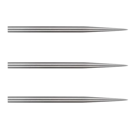 Shot Steel Points Plain Silver