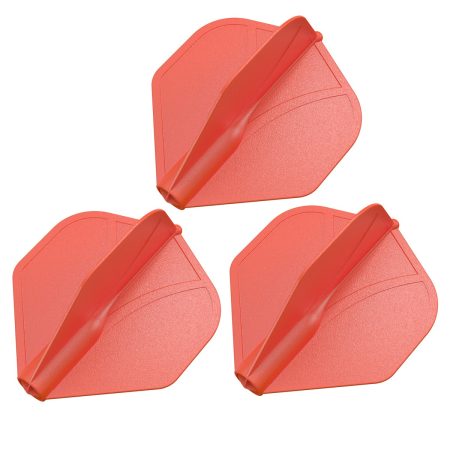 Shot Airfoil Red Molded Std Flights