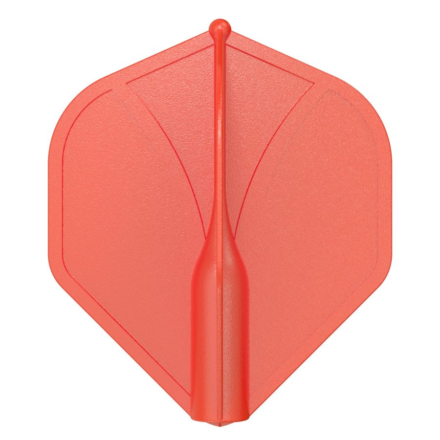 Shot Airfoil Red Molded Std Flights