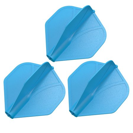 Shot Airfoil Blue Molded Std Flights
