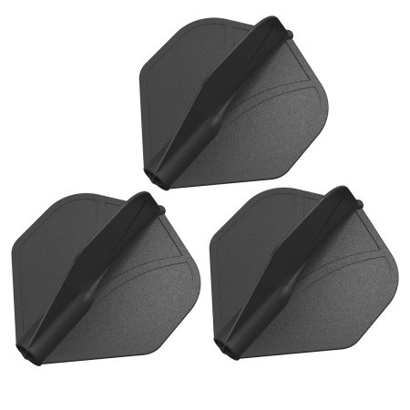 Shot Airfoil Black Molded Std Flights
