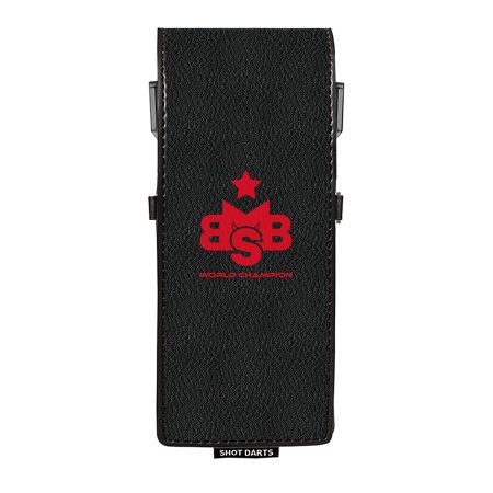 Shot Michael Smith Drop In Darts Case Black