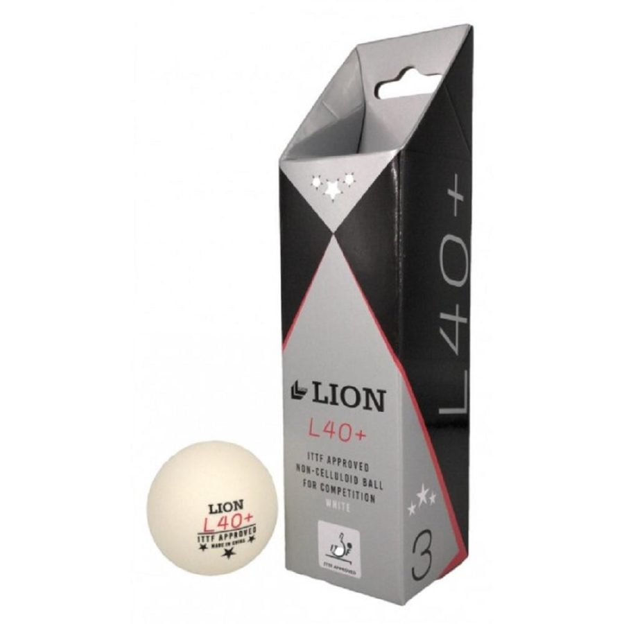 Lion 40+ 1 Star Balls 3 Pack