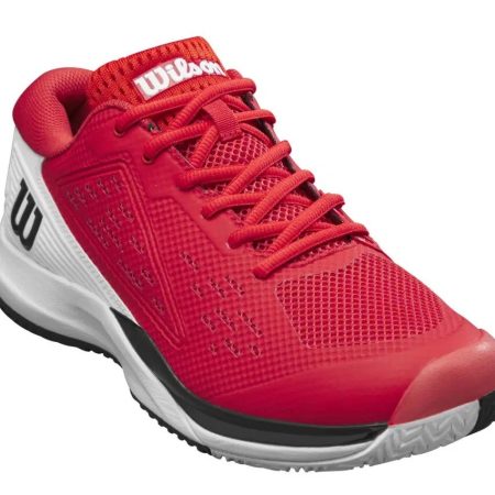 Wilson Rush Pro Ace Infrared White Black Tennis Shoes