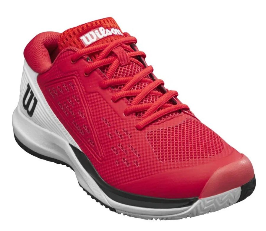 Wilson Rush Pro Ace Infrared White Black Tennis Shoes