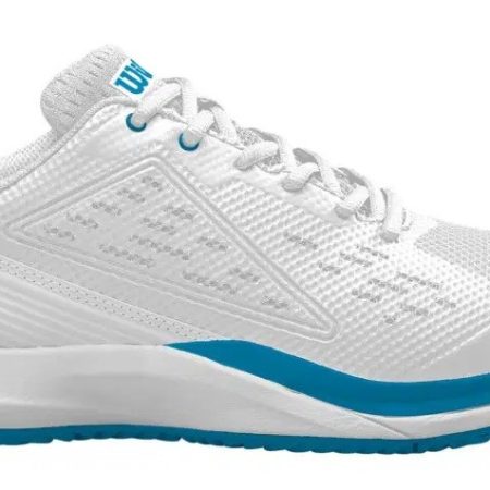 Wilson Rush Pro Ace OZ White White Atomic Blue Tennis Shoes