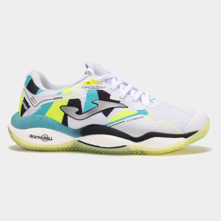 Joma T-Smash 2532 Padel Shoes White Blue