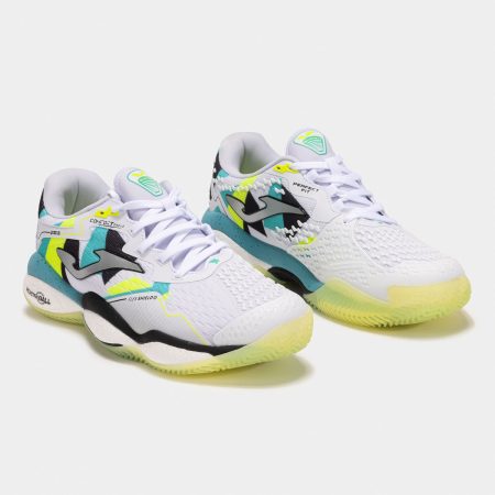 Joma T-Smash 2532 Padel Shoes White Blue