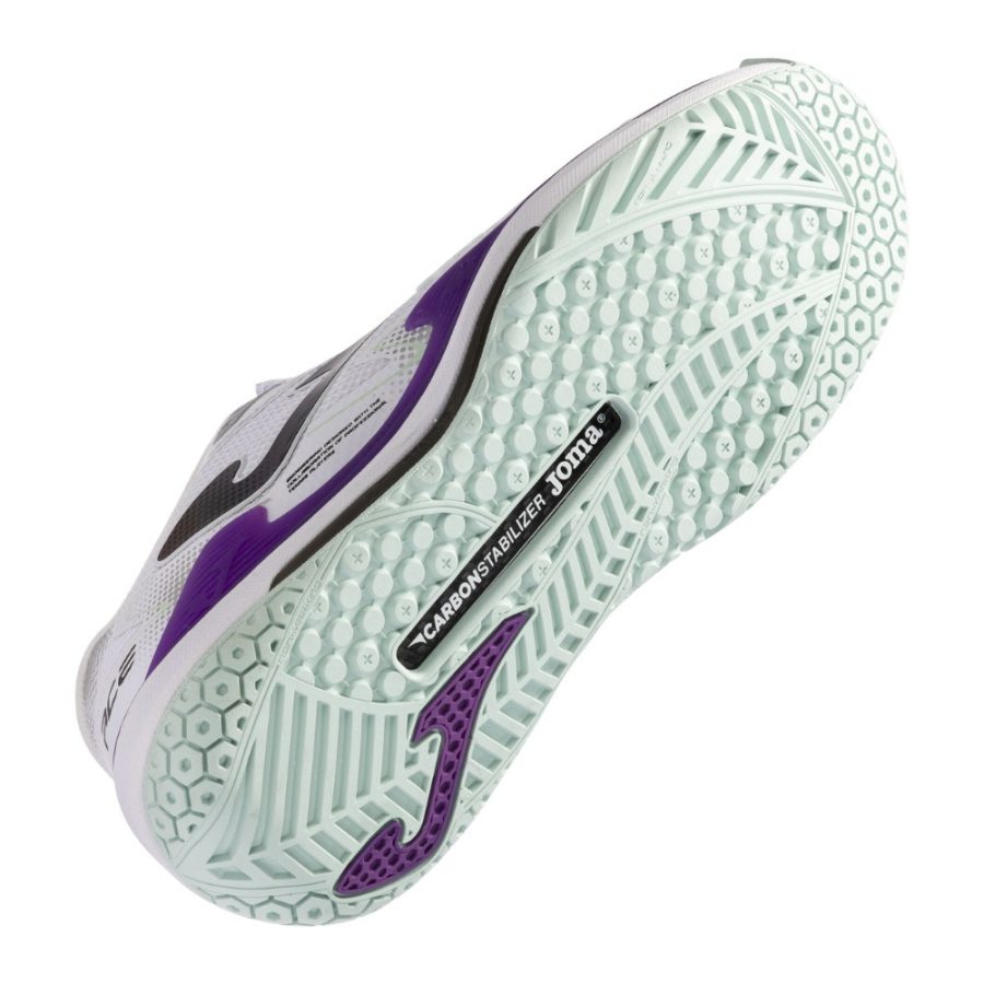 images Joma Ace 2402 White Purple Ladies Tennis Shoes