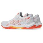 Asics Gel Rocket 12 Ladies White Vivid Coral