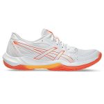 Asics Gel Rocket 12 Ladies White Vivid Coral
