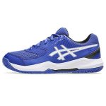 Asics Gel Dedicate 8 Dark Cobalt White Junior Tennis Shoe