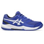 Asics Gel Dedicate 8 Dark Cobalt White Junior Tennis Shoe