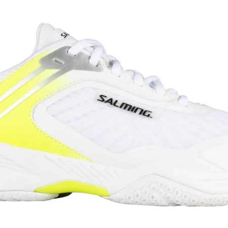 Salming Fusion Pro White Yellow Shoes