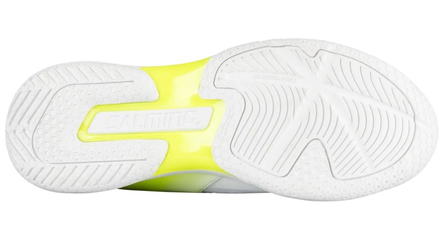 Salming Fusion Pro White Yellow Shoes