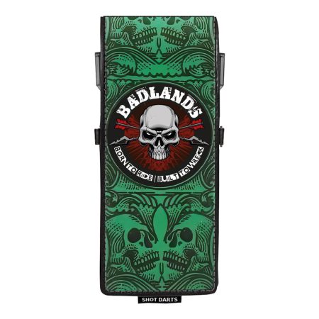 Shot Inked Badlands Green Darts Wallet