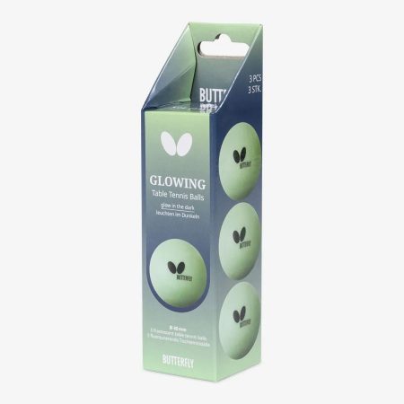 Butterfly Glowing Table Tennis Balls