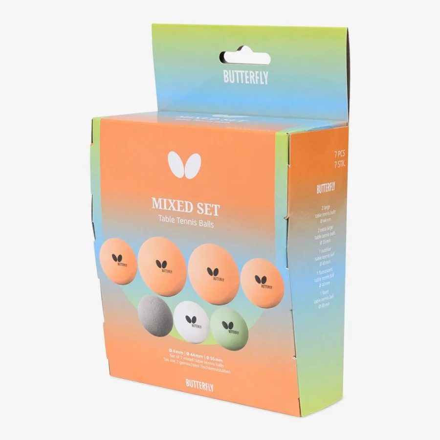 Butterfly Mixed Fun Table Tennis Balls